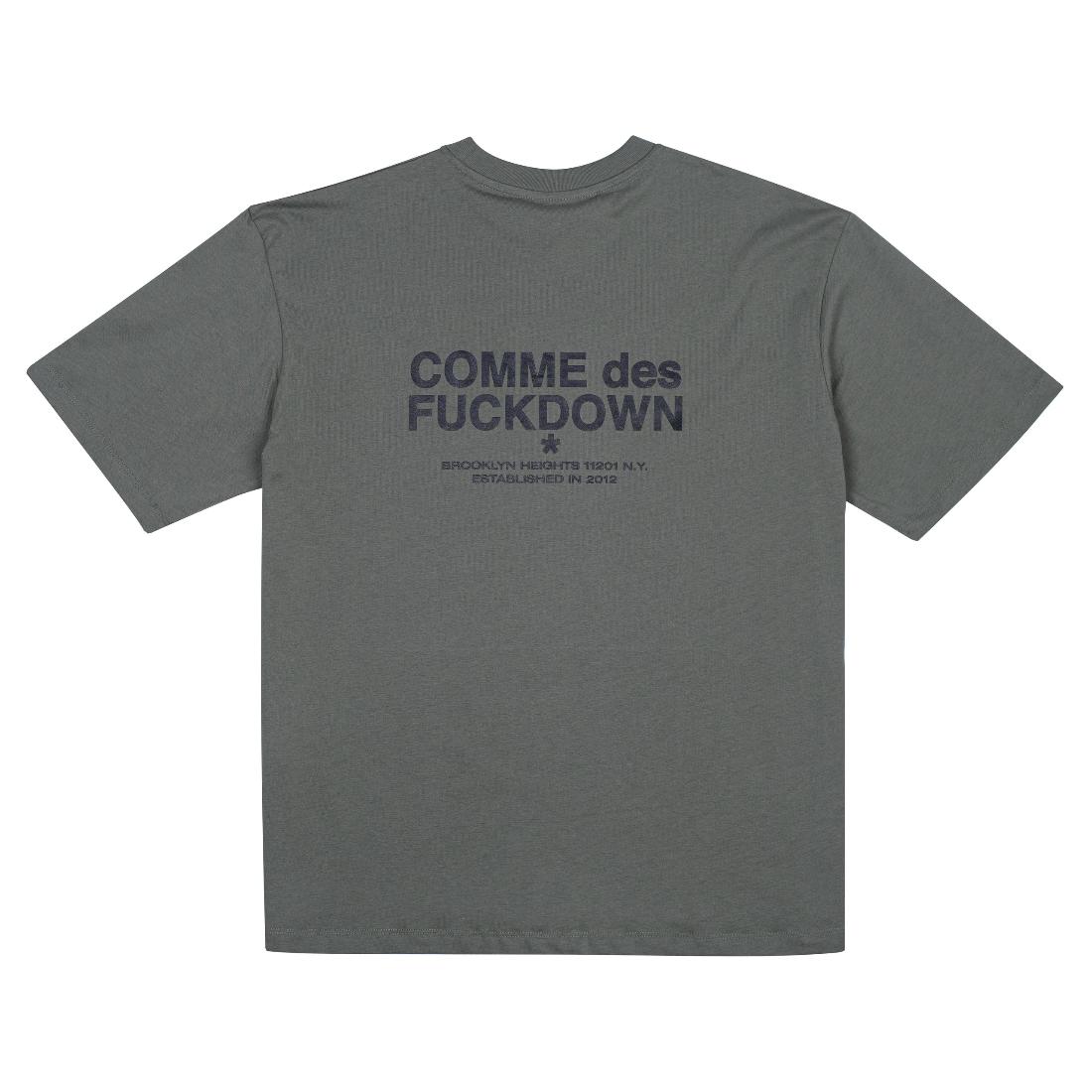 Футболка Comme Des Fuckdown CFABM01327 Green