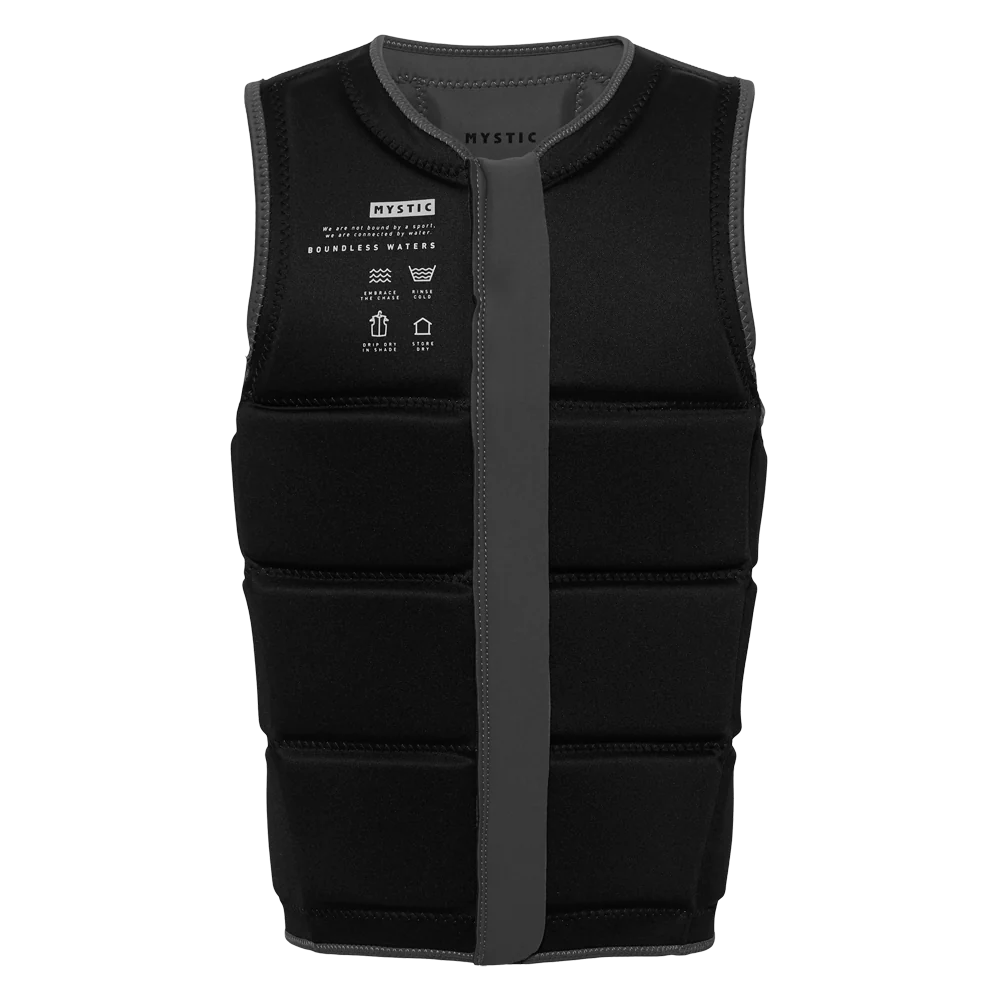 Жилет водный Mystic Star Impact Vest Fzip Wake 26 Dark Grey