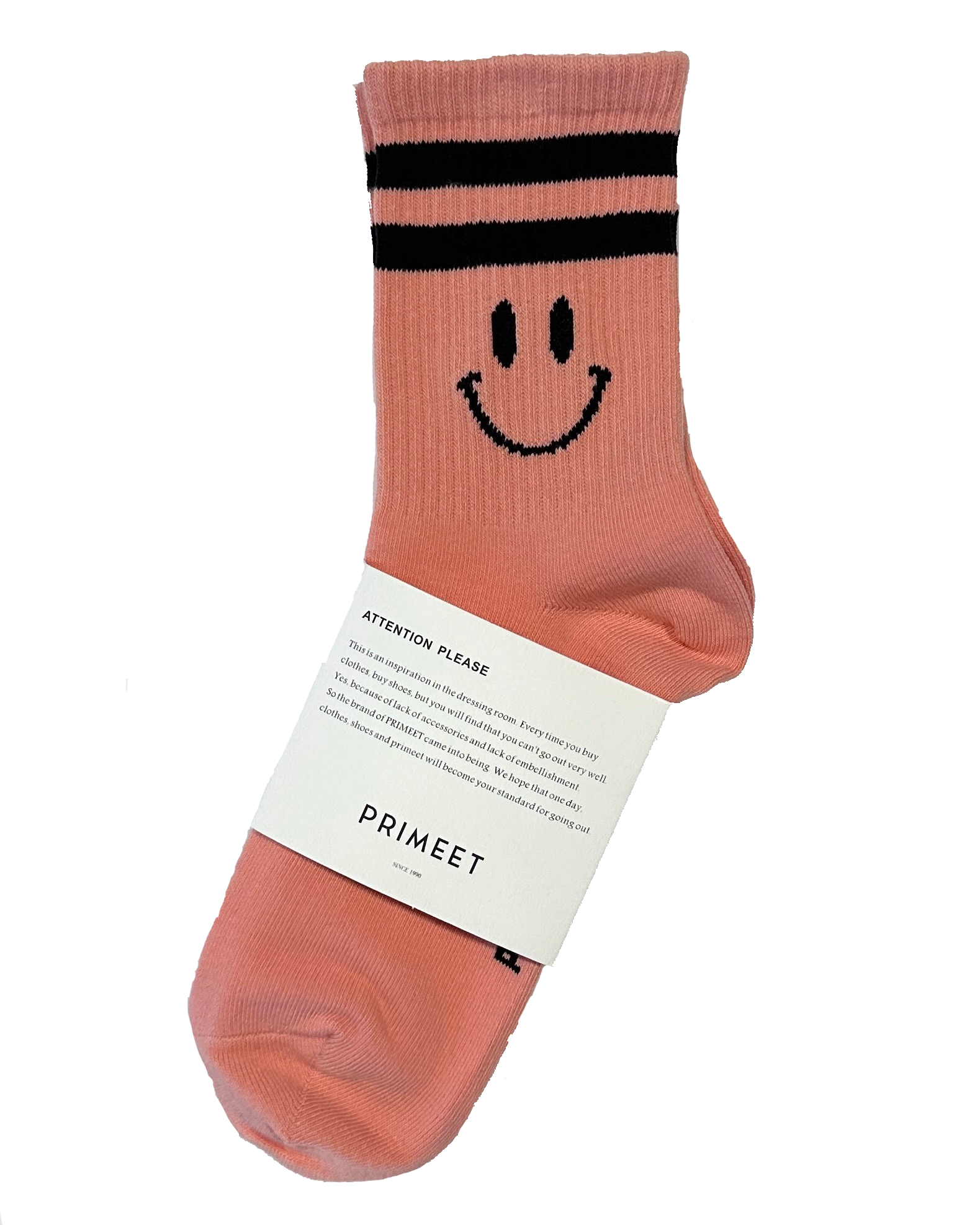 Носки Primeet Smiles High Pink