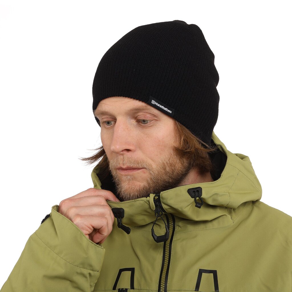 Шапка Horsefeathers Yard Beanie Black