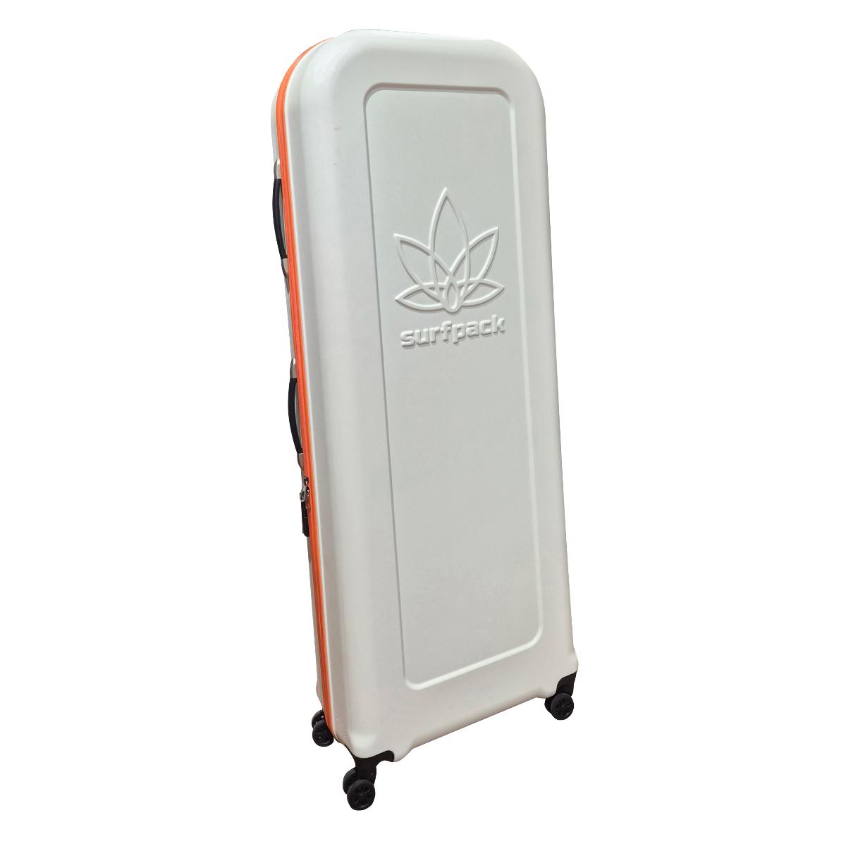 Кейс SurfPack Spinner 55" White/Orange