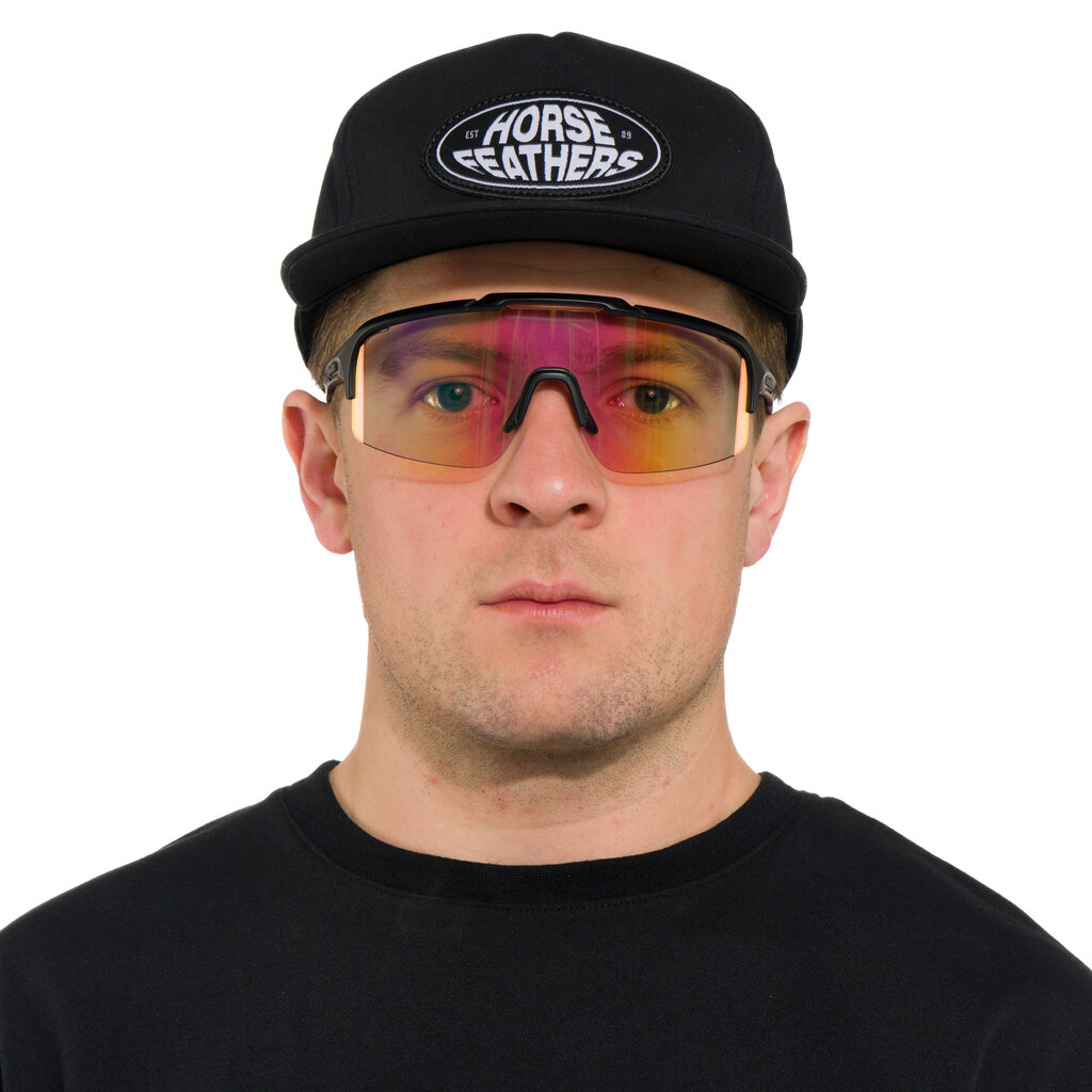 Очки Horsefeathers Recoil Photochromic Matt Black/Mirror Green