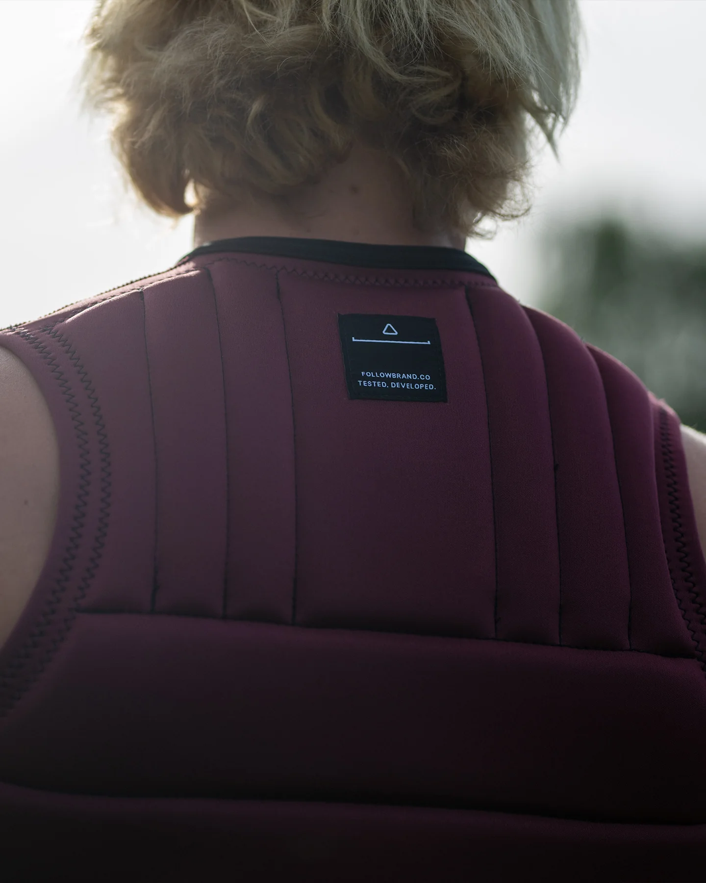 Жилет водный Follow Total Impact Vest 26 Maroon