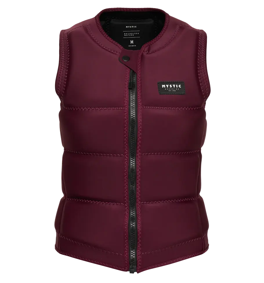 Жилет водный Ж Mystic Star Impact Vest Fzip Wake 26 Oxblood Red