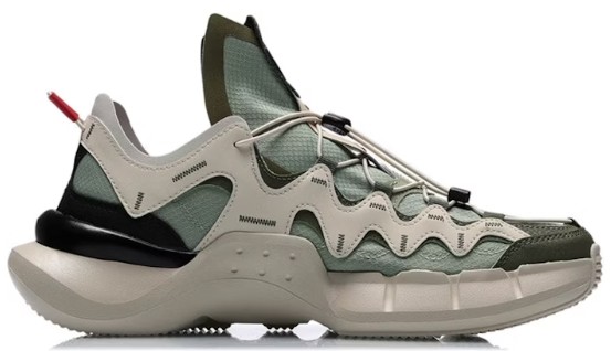 Кроссовки Li-Ning AGBR051-3 Dust Green/Grey/Green