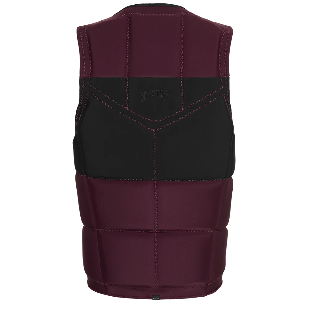 Жилет водный Mystic Peacock Impact Vest Fzip Wake 26 Oxblood Red