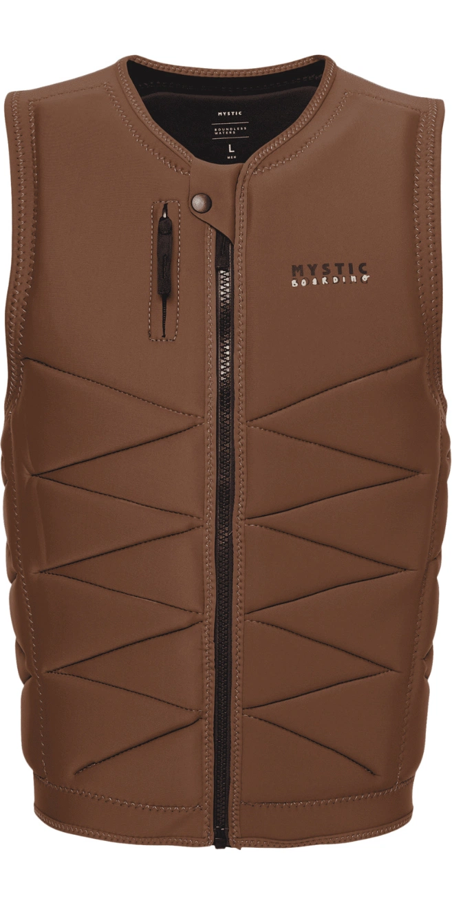 Жилет водный Mystic Outlaw Impact Vest Fzip Wake 26 Brown