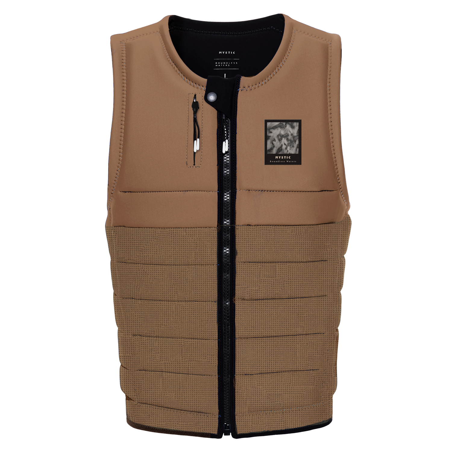 Жилет водный Mystic The Dom Impact Vest Fzip Wake (WS) Slate Brown