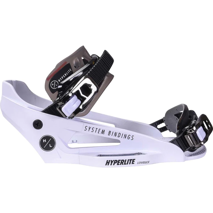 Крепления для вейкборда Hyperlite System Low White