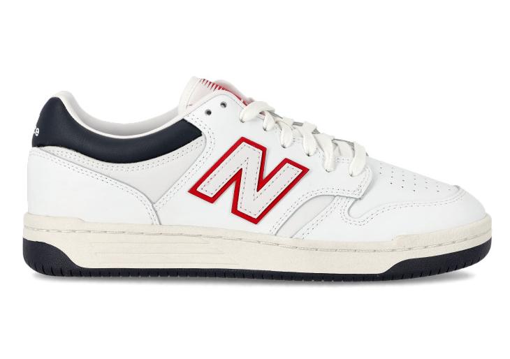 Кеды New Balance 480 White/Red