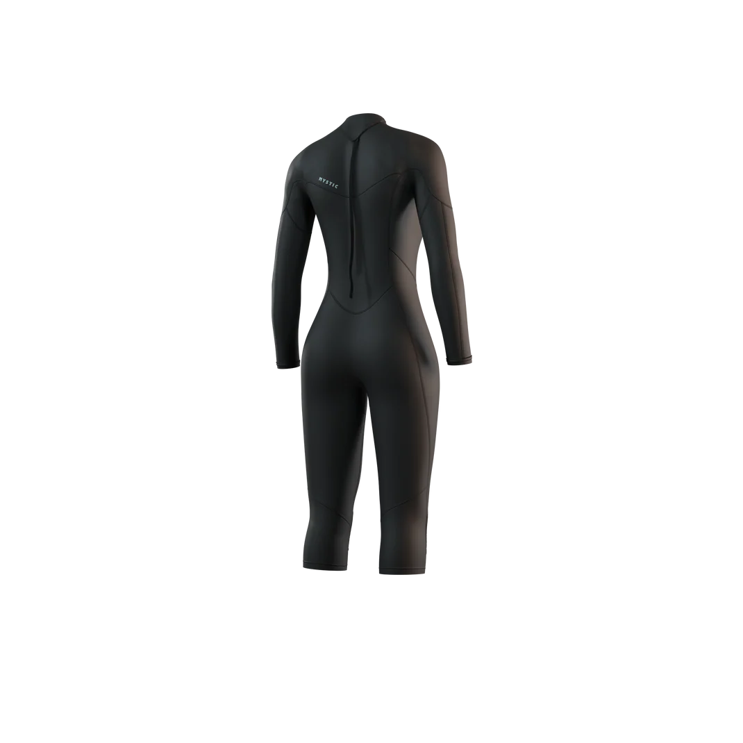 Гидрокостюм Ж Mystic Brand Longarm Shortleg 3/2mm Bzip Flatlock (WS) Black