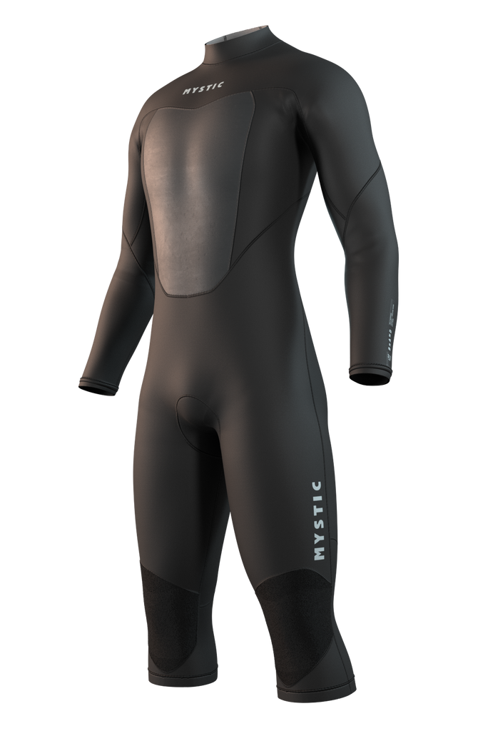 Гидрокостюм М Mystic Brand Longarm Shortleg 3/2mm Bzip Flatlock (WS) Black