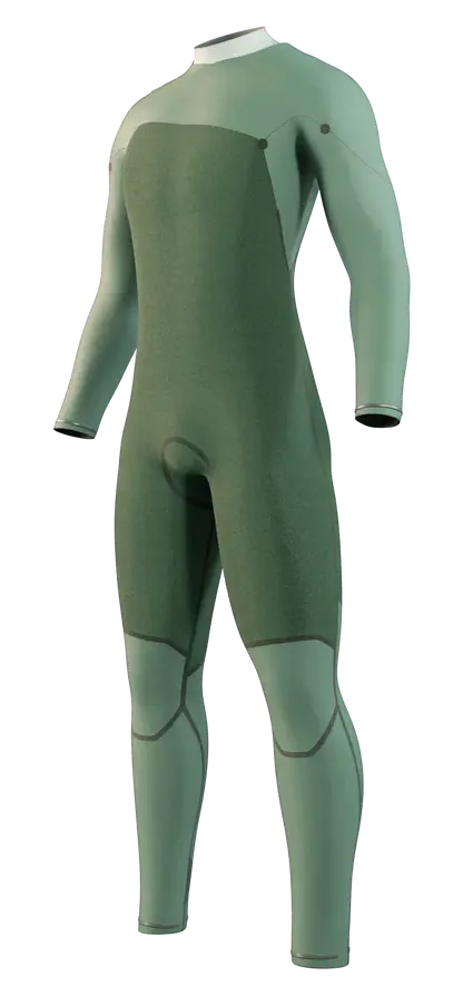 Гидрокостюм М Mystic Motion Fullsuit 5/3mm Fzip 26 Black