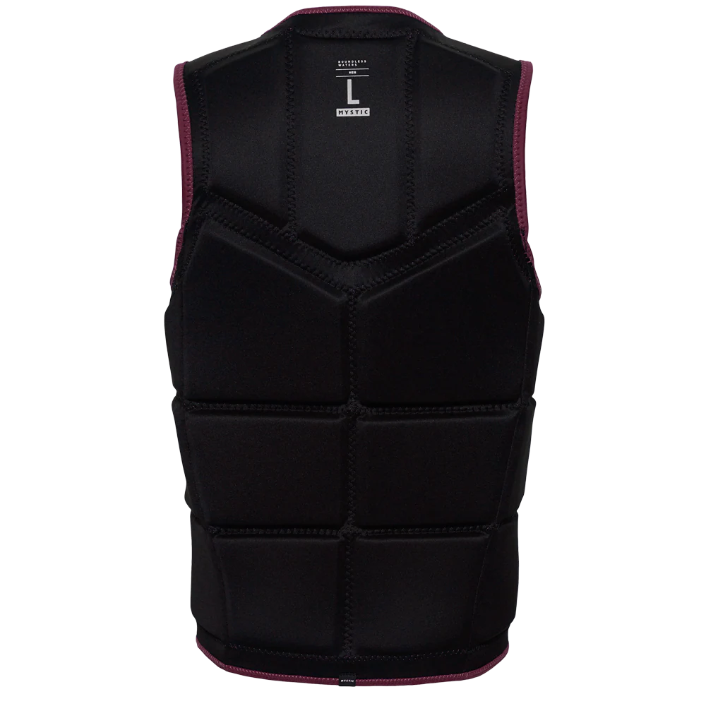 Жилет водный Mystic Star Impact Vest Fzip Wake 26 Oxblood Red