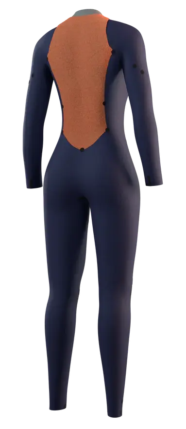 Гидрокостюм Ж Mystic Star Fullsuit 3/2mm Bzip (FW) Black