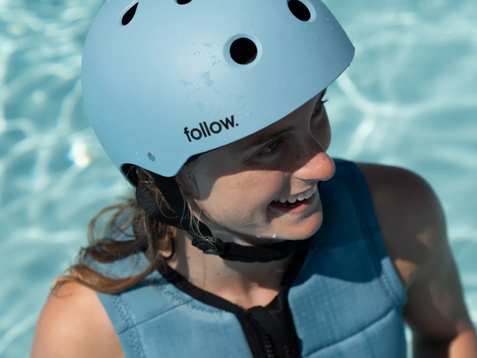 Шлем водный Follow Safety First Helmet 26 Ocean