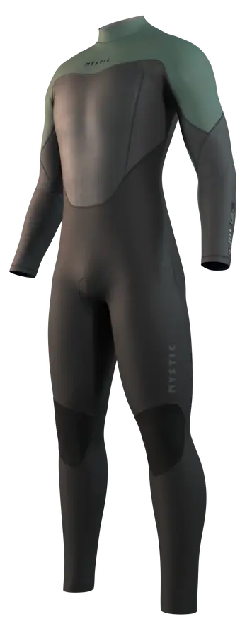 Гидрокостюм М Mystic Star Fullsuit 4/3mm Bzip 26 Dark Olive