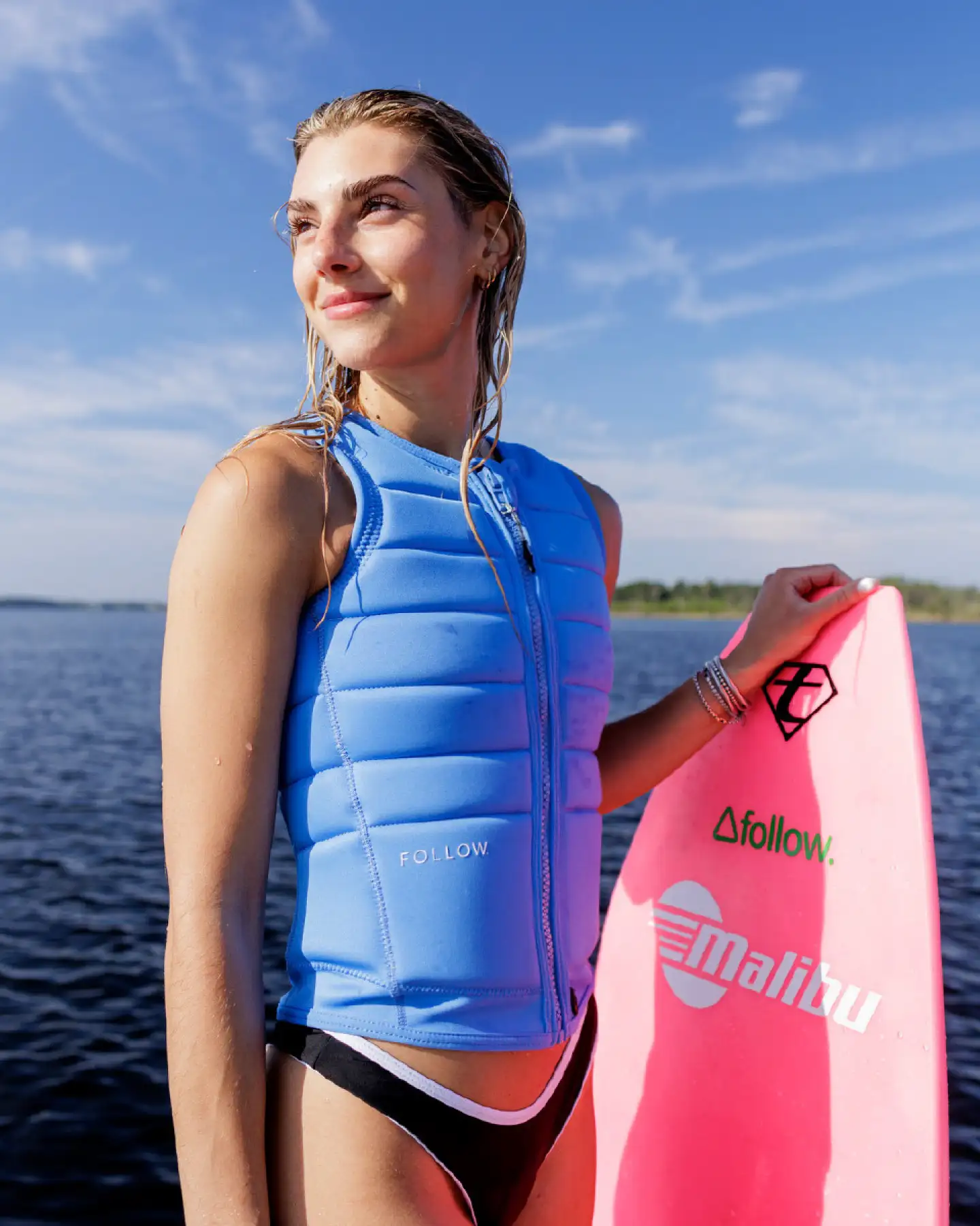 Жилет водный Ж Follow Total Impact Vest 26 Blue