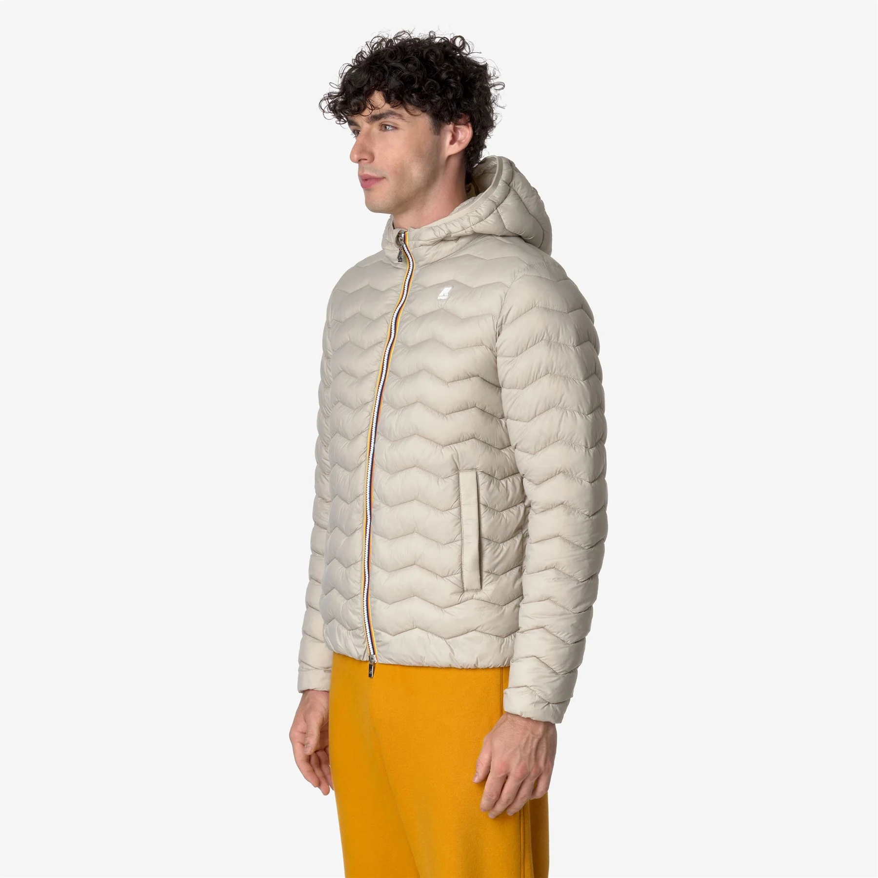 Куртка K-Way Jack Quilted Warm Beige Grey