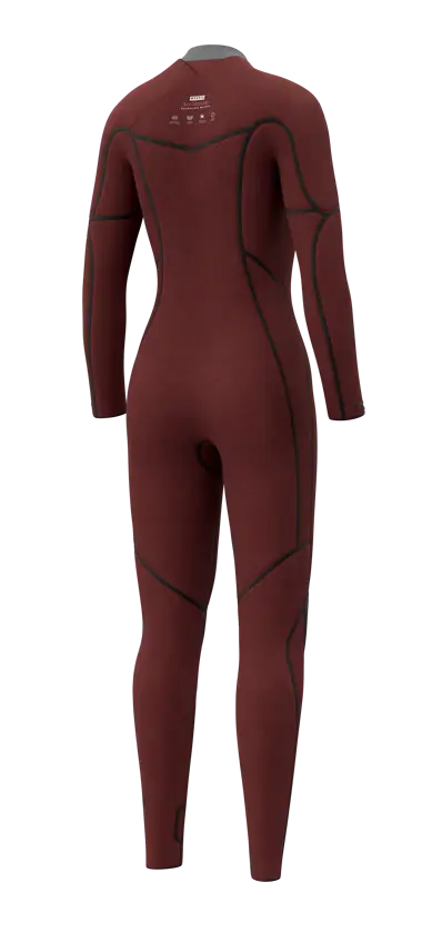 Гидрокостюм Ж Mystic Jayde Fullsuit 4/3mm Double Fzip 26 Black
