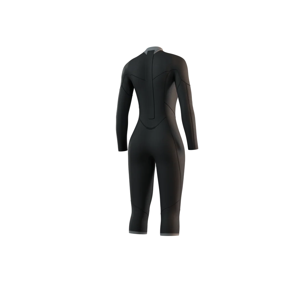 Гидрокостюм Ж Mystic Brand Longarm Shortleg 3/2mm Bzip Flatlock (WS) Black