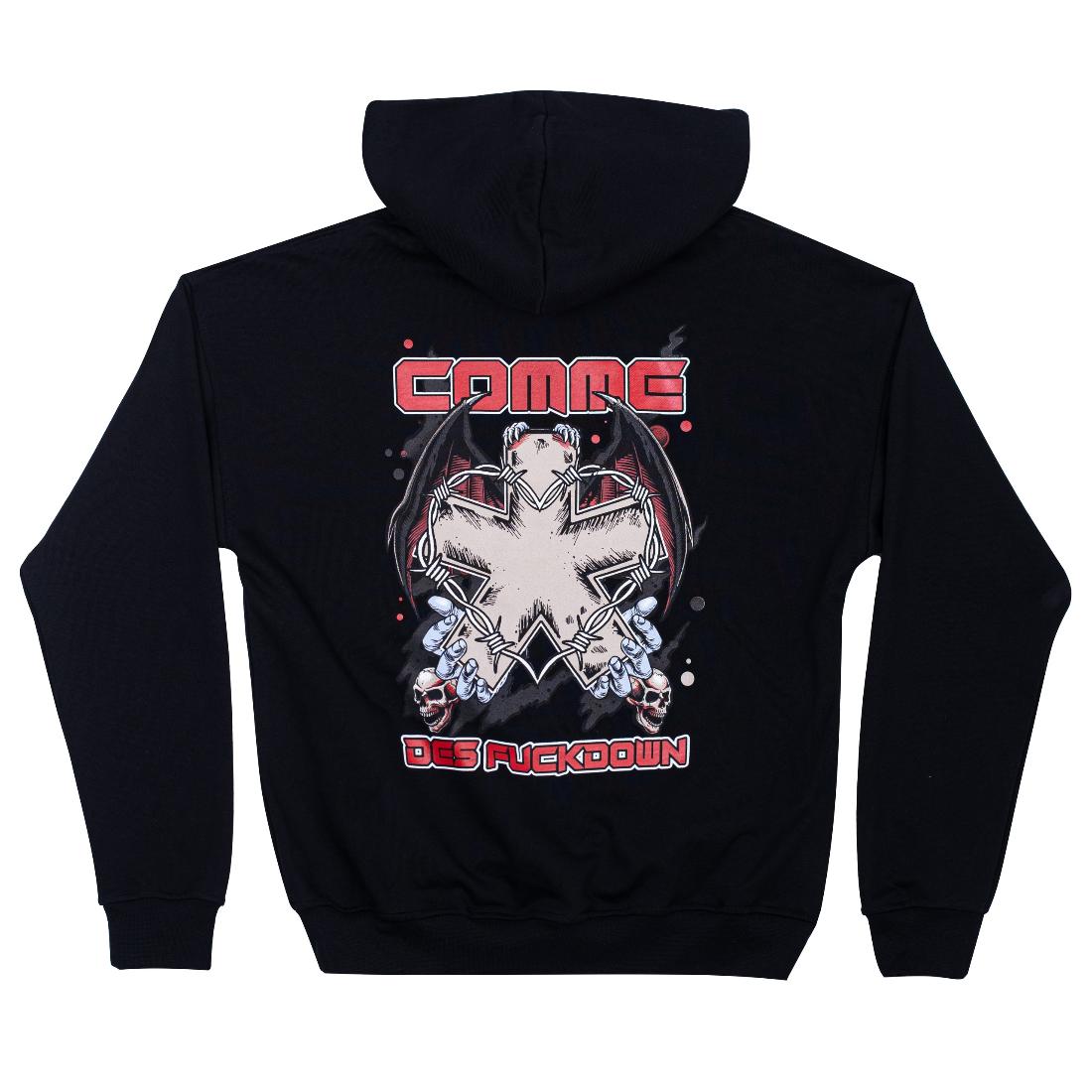 Толстовка Comme Des Fuckdown CFABM01343 Black