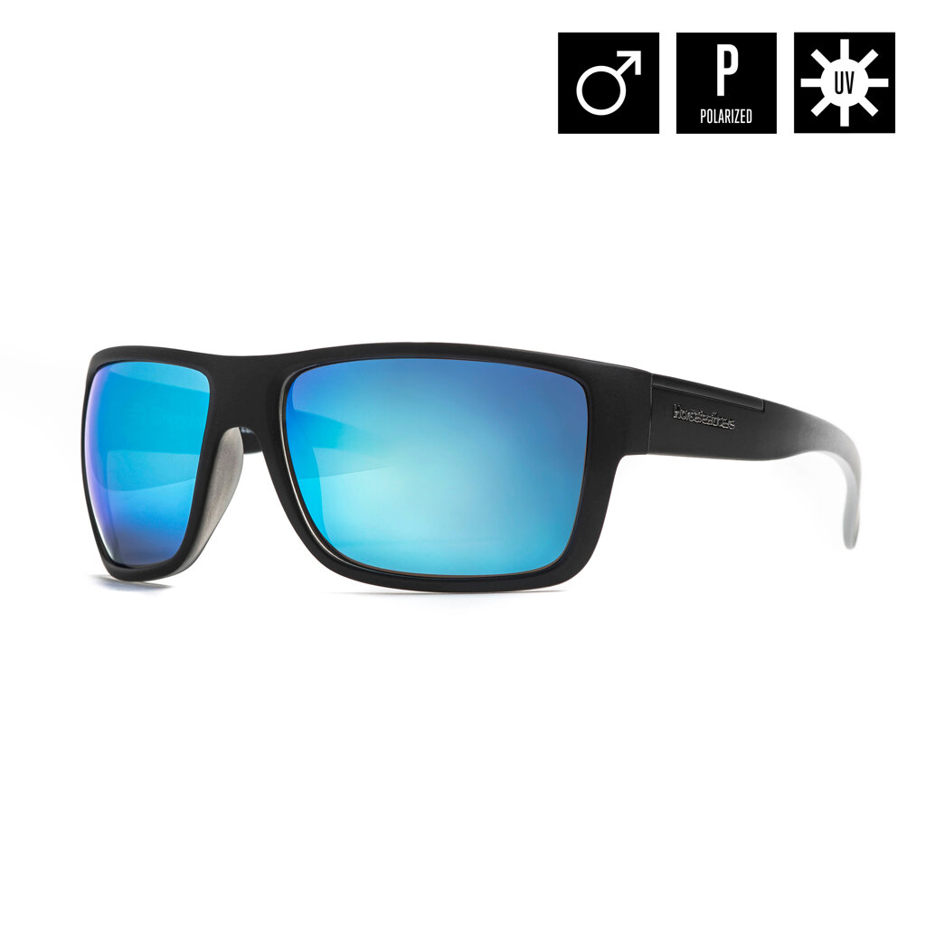 Очки Horsefeathers Zenith Matt Black Fade Out/Mirror Blue