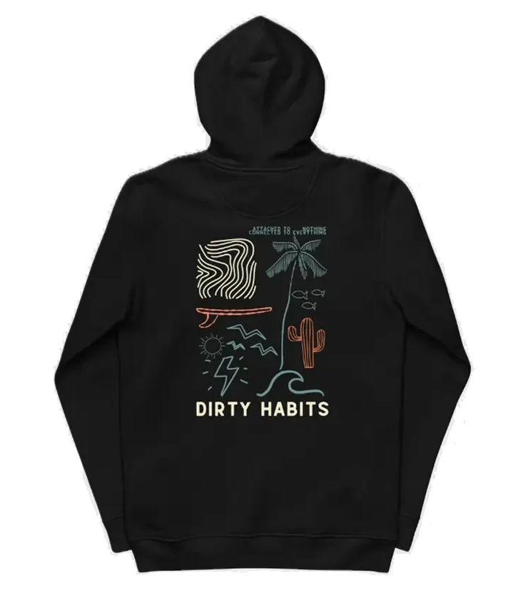 Толстовка Dirty Habits Connected Black