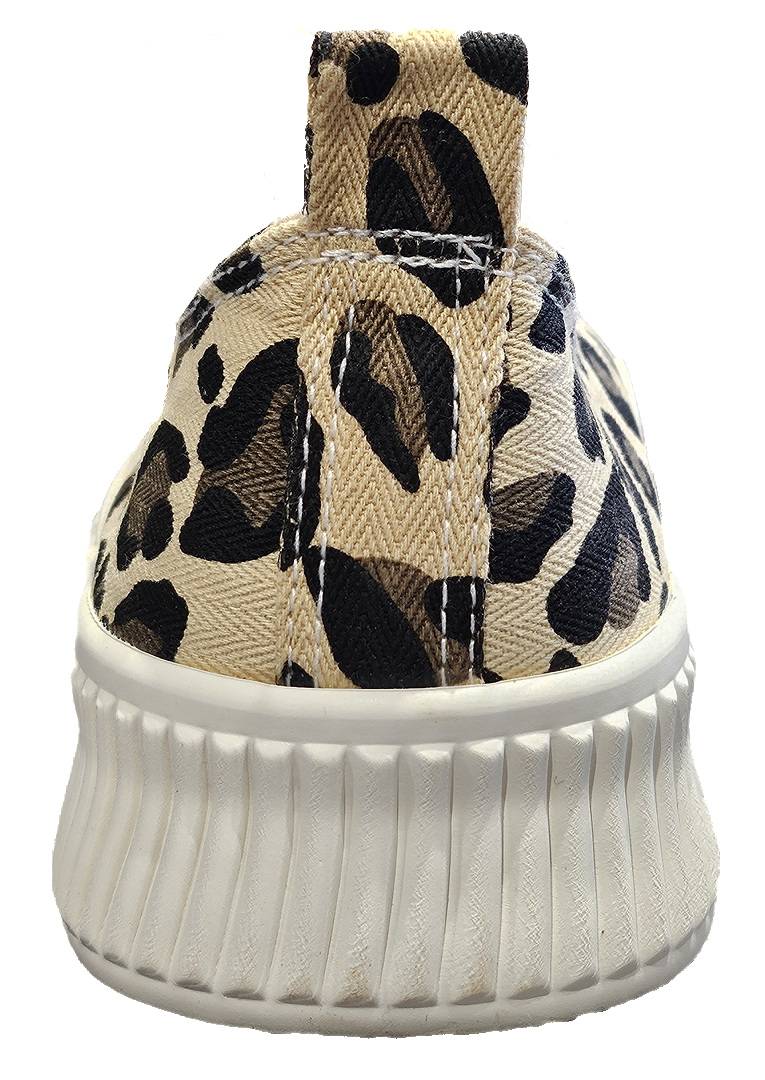 Кеды Gracegift Canvas Leopard