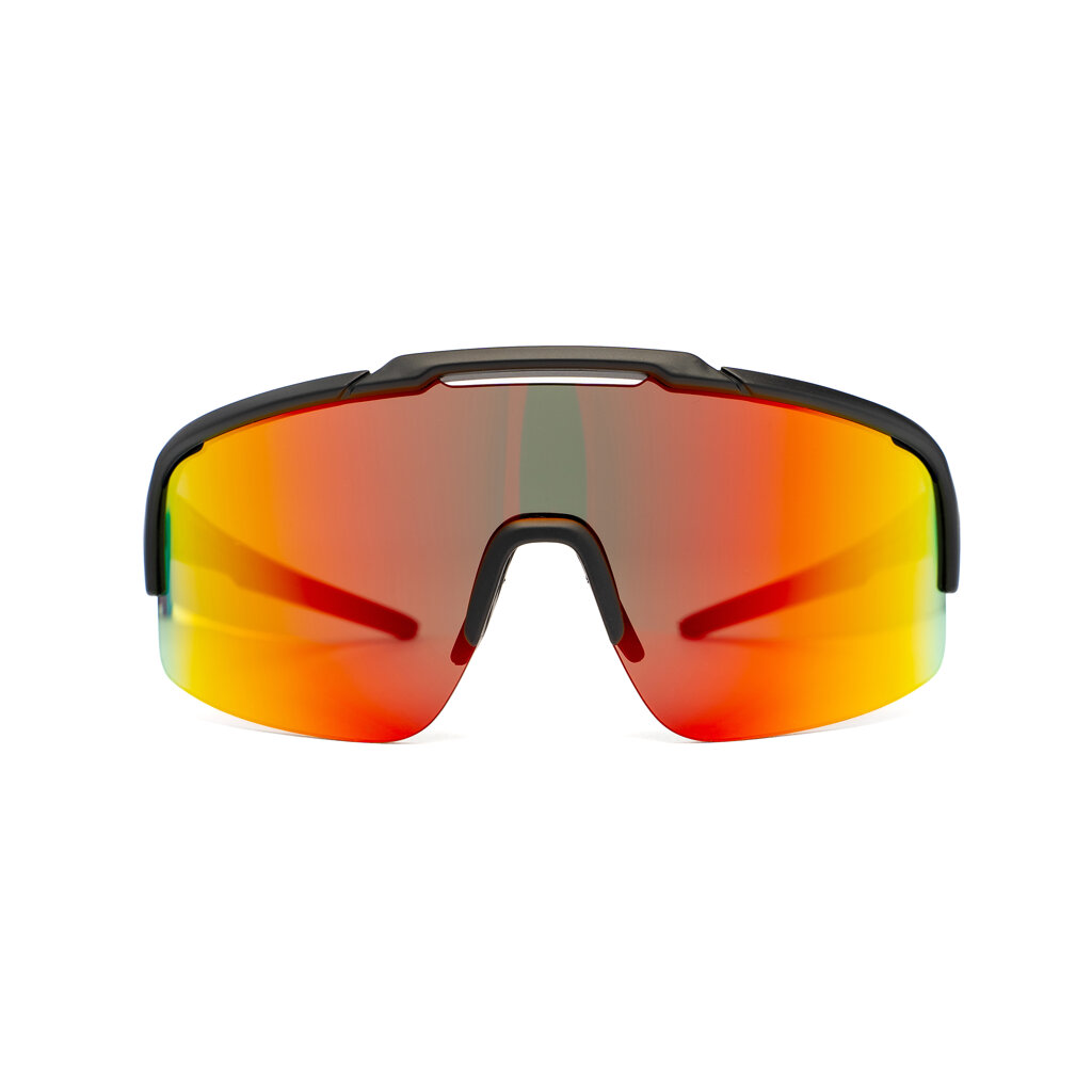 Очки Horsefeathers Recoil Matt Black/Mirror Red