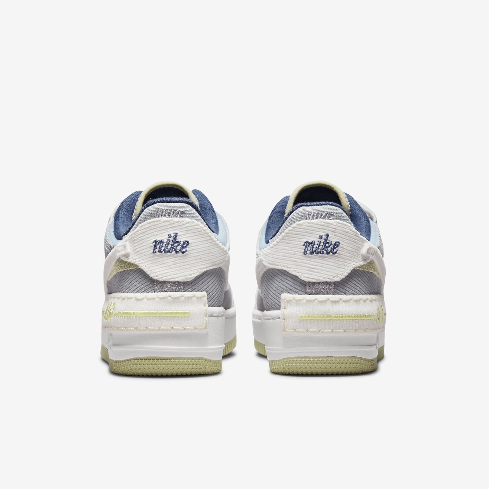 Кеды ж Nike Air Force 1 Shadow Boarder Blue/Summit White