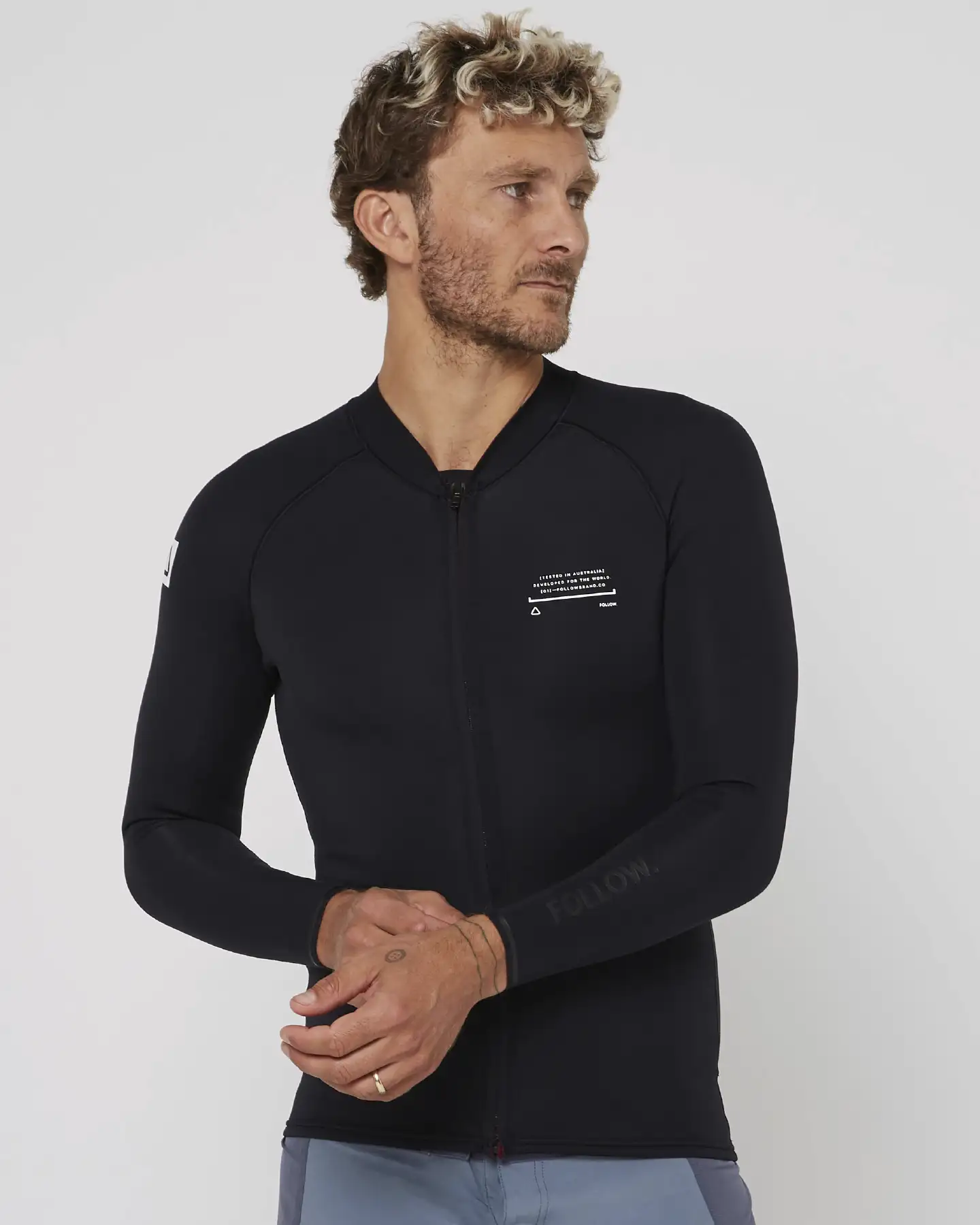 Гидрокуртка Follow FZ 1mm Wetty Top 26 Black