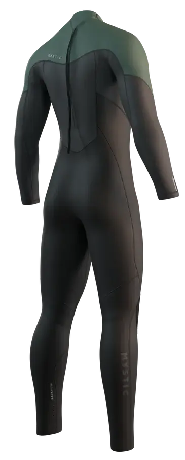 Гидрокостюм М Mystic Star Fullsuit 4/3mm Bzip 26 Dark Olive
