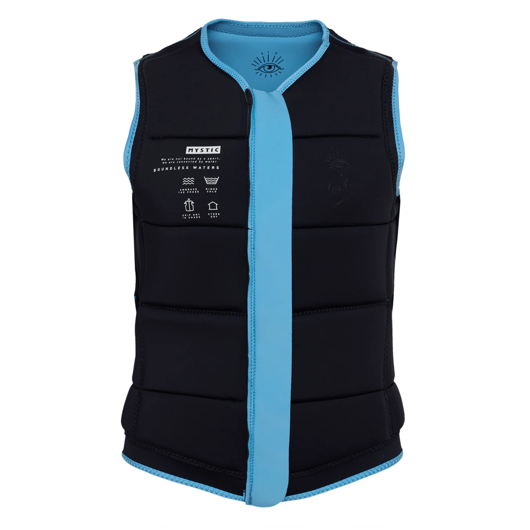 Жилет водный ж Mystic Zodiac Impact Vest Fzip Wake (WS) Powder Blue