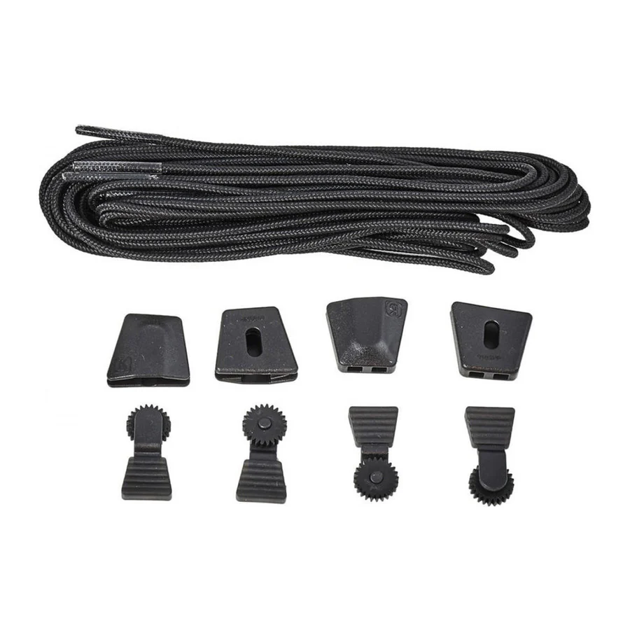 Шнурки Ronix Autolock Kit Black