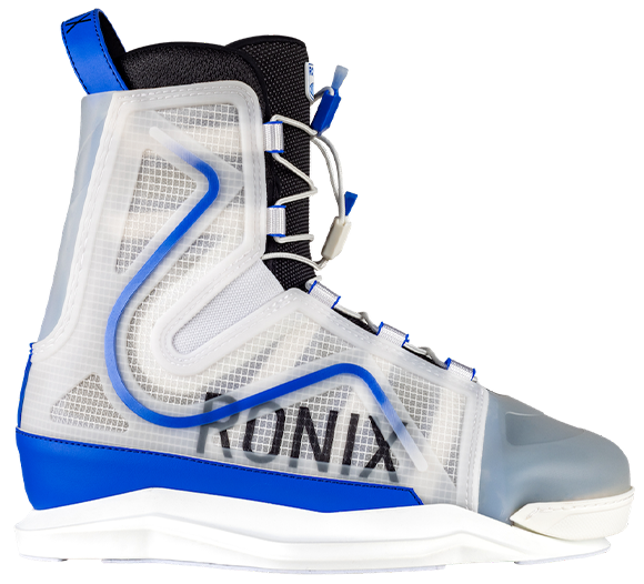 Крепления для вейкборда Ronix RXT Intuition+ 2026 Translucent Blue