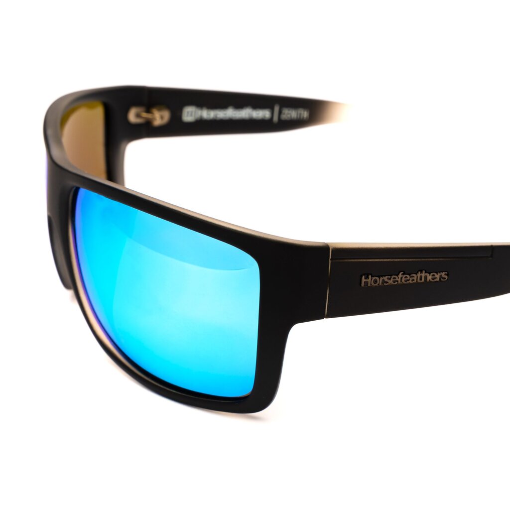 Очки Horsefeathers Zenith Matt Black/Mirror Green