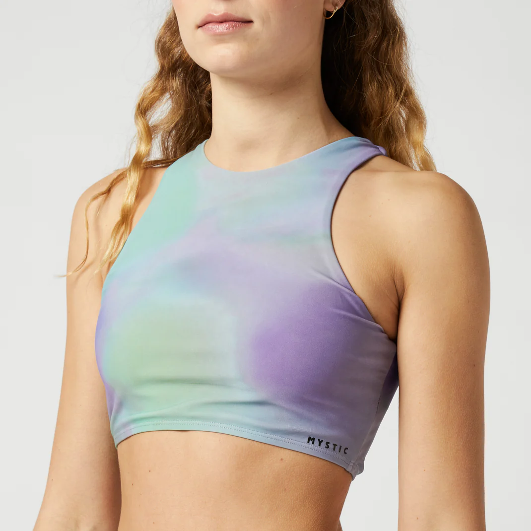 Купальник (верх) ж Mystic Flashback Athletic Bikini Top Purple/Green