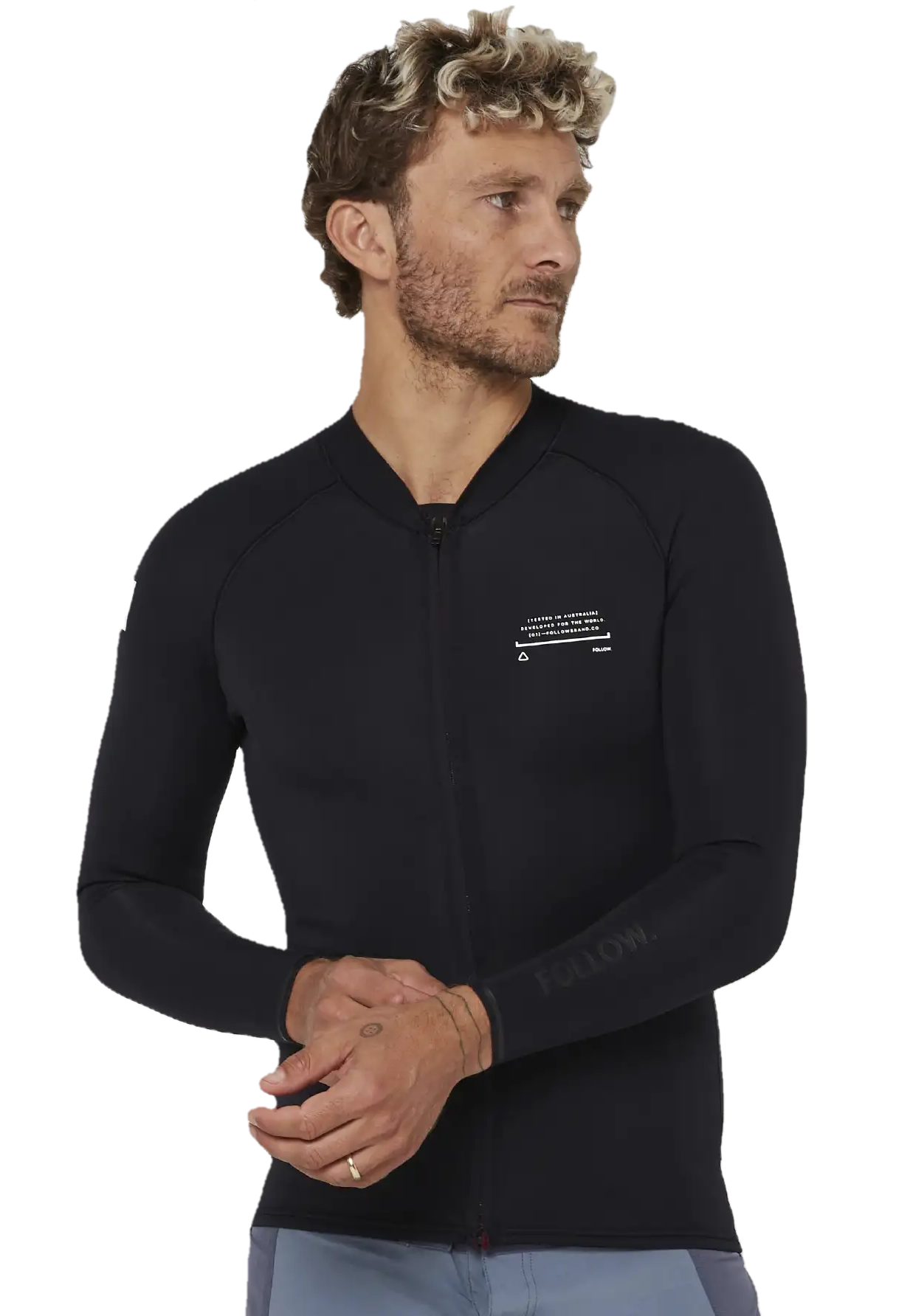 Гидрокуртка Follow FZ 1mm Wetty Top 26 Black