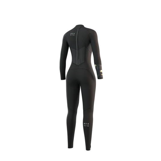 Гидрокостюм Ж Mystic Dazzled Fullsuit 4/3mm Bzip Black