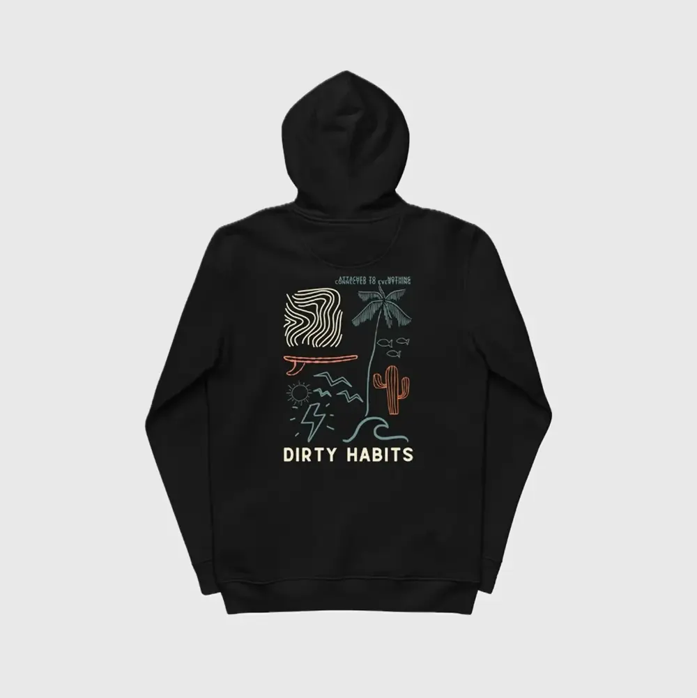 Толстовка Dirty Habits Connected Black