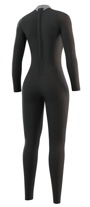 Гидрокостюм Ж Mystic Brand Fullsuit 3/2mm Bzip Flatlock Night Blue