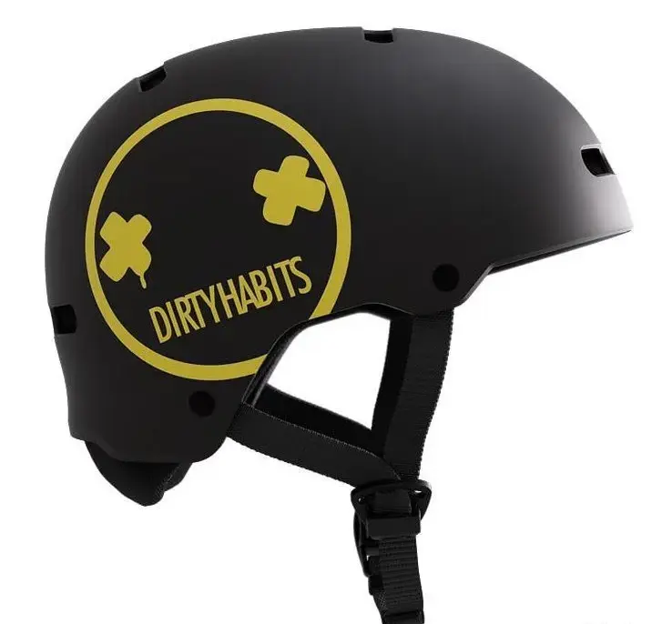 Шлем водный Mystic Vandal Pro Dirty Habits Black/Yellow