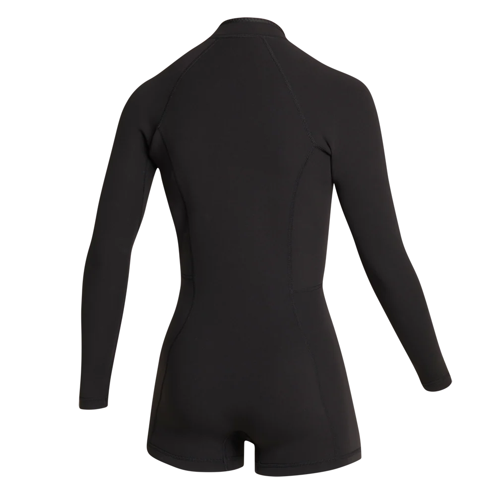 Гидрокостюм Ж Mystic Lunar Longarm Shorty 2/2mm Fzip 26 Black