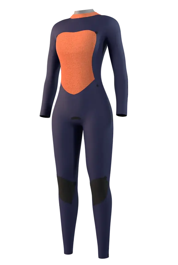 Гидрокостюм Ж Mystic Star Fullsuit 3/2mm Bzip 26 Black