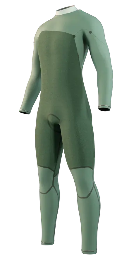 Гидрокостюм М Mystic Motion Fullsuit 4/3mm Fzip 26 Black