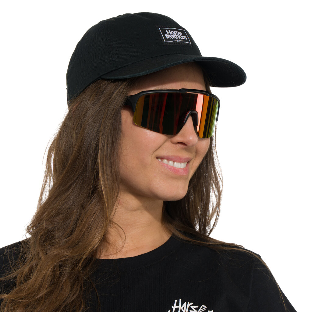 Очки Horsefeathers Recoil Matt Black/Mirror Red