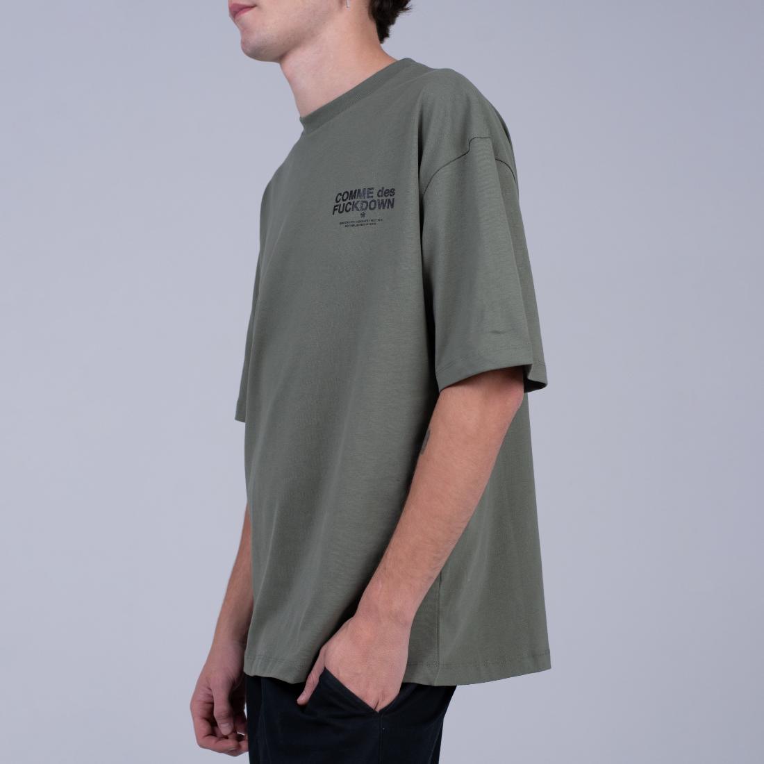 Футболка Comme Des Fuckdown CFABM01327 Green