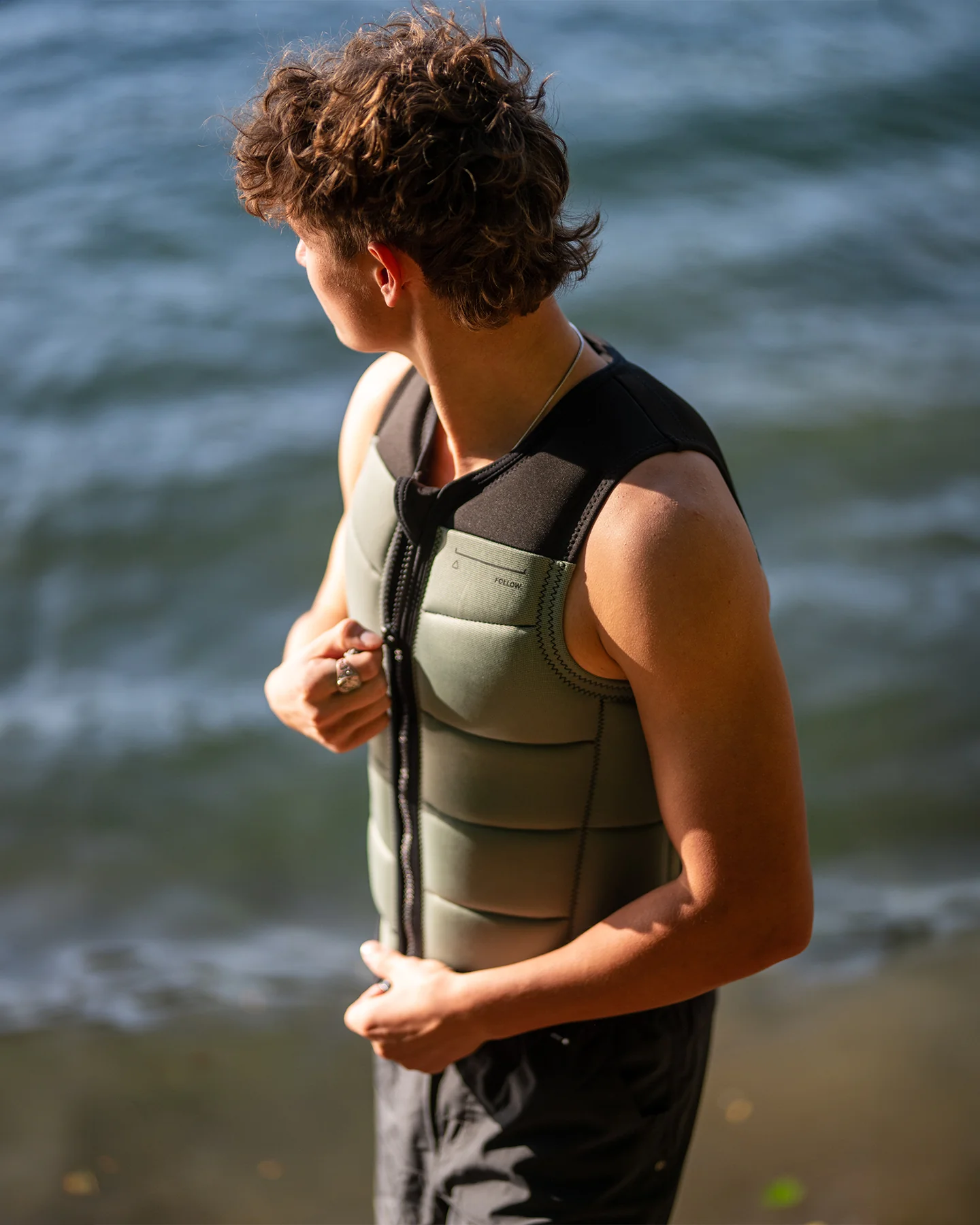 Жилет водный Follow Section Impact Vest 26 Black/Petina
