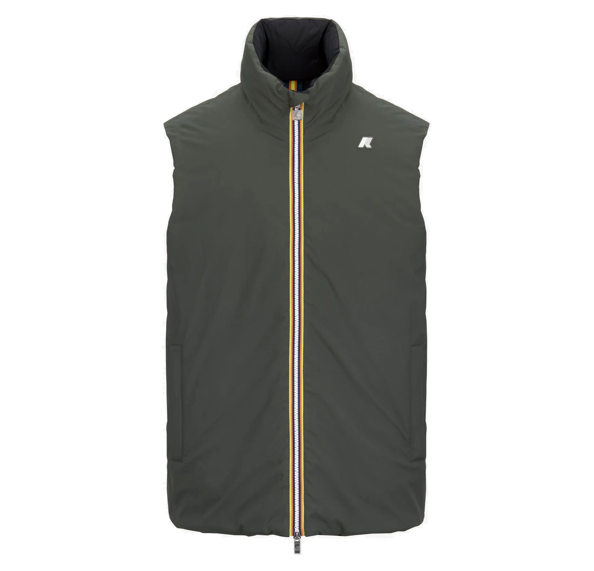 Жилет K-Way Valen St Thermo Double Green Blackish-Black Pure